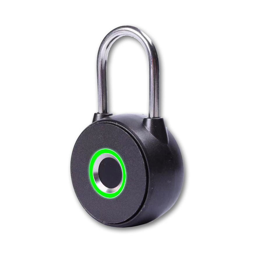 Waterproof Fingerprint Smart Padlock Lock USB Rechargeable Biometric Keyless Bag Dormitory Anti-thief Mini Electronic Lock