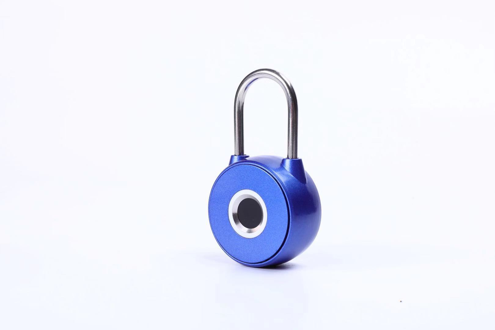 Waterproof Fingerprint Smart Padlock Lock USB Rechargeable Biometric Keyless Bag Dormitory Anti-thief Mini Electronic Lock