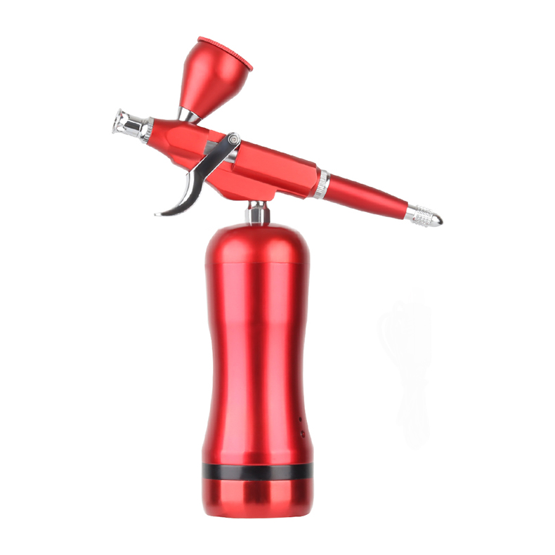 Professional Mini Airbrush Compressor Easy Clean Air Brush Spray Gun for Cake Decoration Temporary Tattoos