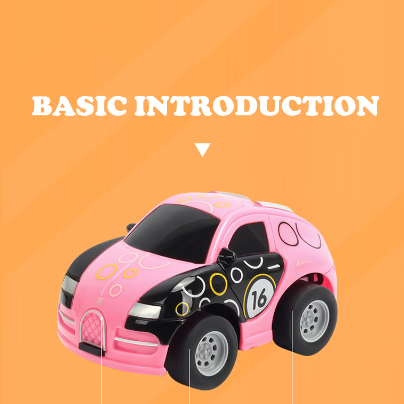 Mini Cartoon Remote Control Car,Toddler Toys Cute Cars,RC Car for Kids Gifts for Children's Birthday