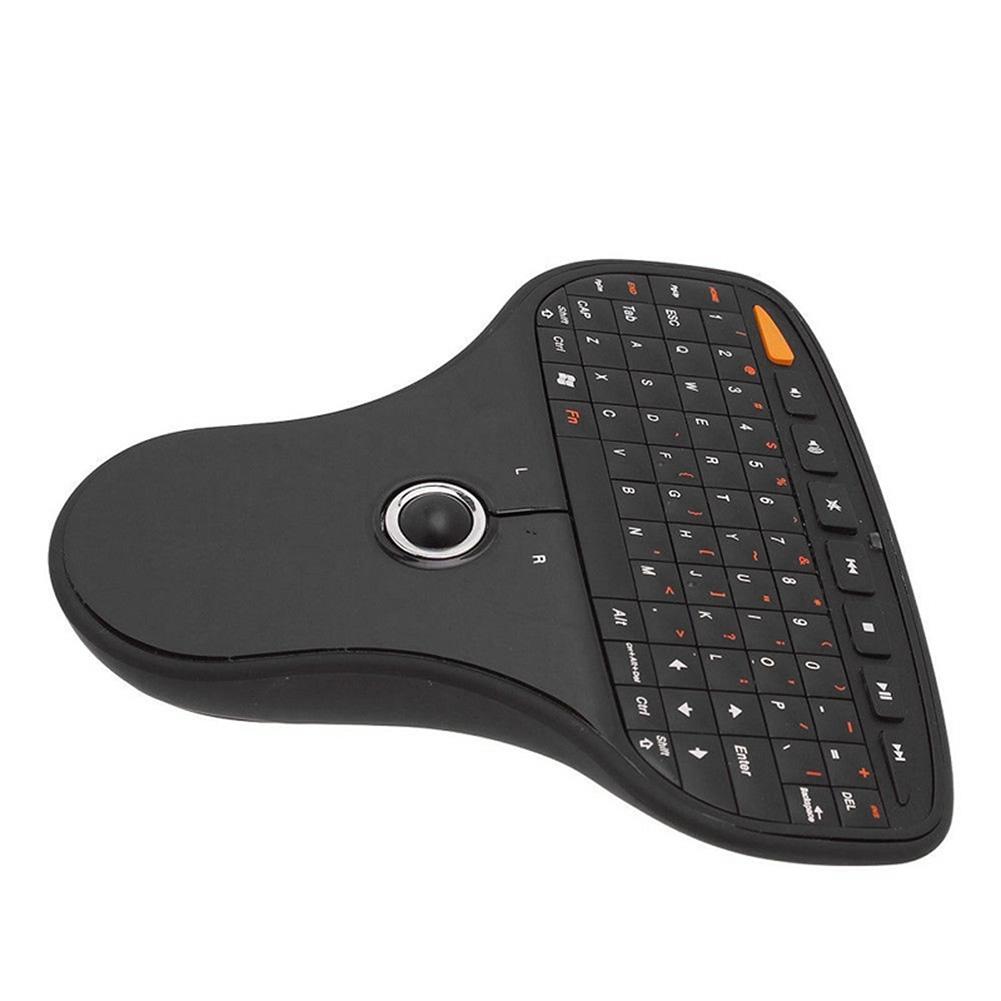 Mini Wireless Remote Keyboard Air Mouse with Trackball keyboard Ultra-light Multimedia Control Function for Android TV Box