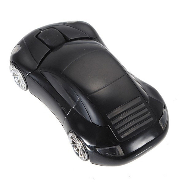 2.4 GHZ Wireless Photoelectric Mouse Luxury Car Photoelectric Mouse Available In Seven Colors With USB Receiver