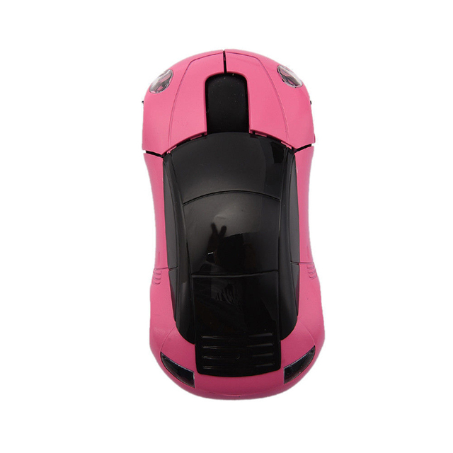 2.4 GHZ Wireless Photoelectric Mouse Luxury Car Photoelectric Mouse Available In Seven Colors With USB Receiver