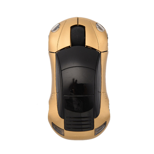2.4 GHZ Wireless Photoelectric Mouse Luxury Car Photoelectric Mouse Available In Seven Colors With USB Receiver