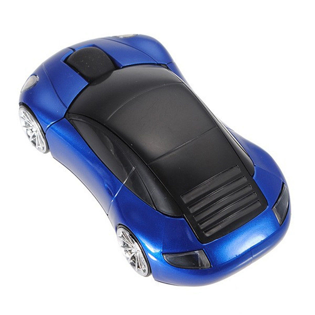 2.4 GHZ Wireless Photoelectric Mouse Luxury Car Photoelectric Mouse Available In Seven Colors With USB Receiver