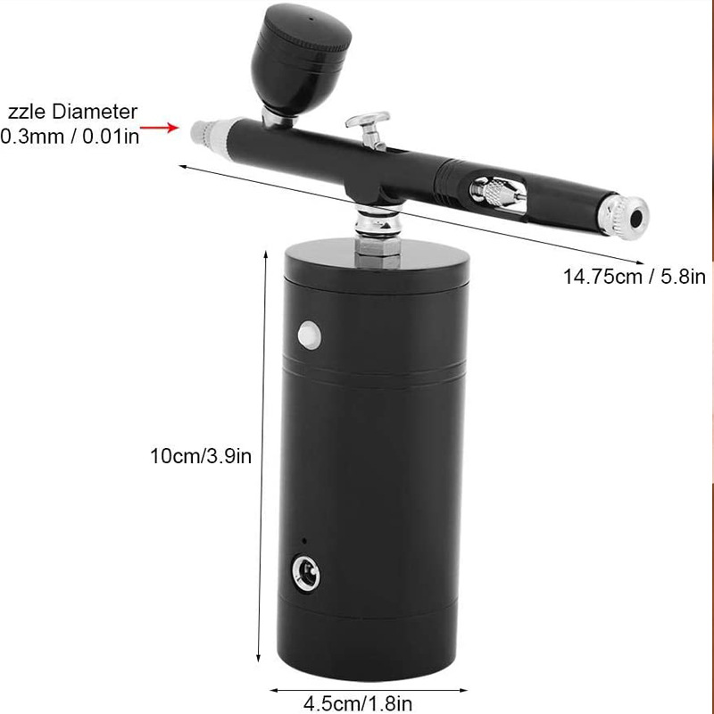 Portable Rechargeable Mini Air Compressor Kit Air-Brush Paint Spray Gun Airbrush For Nail Art Tattoo Craft Cake Fog Mist Sprayer