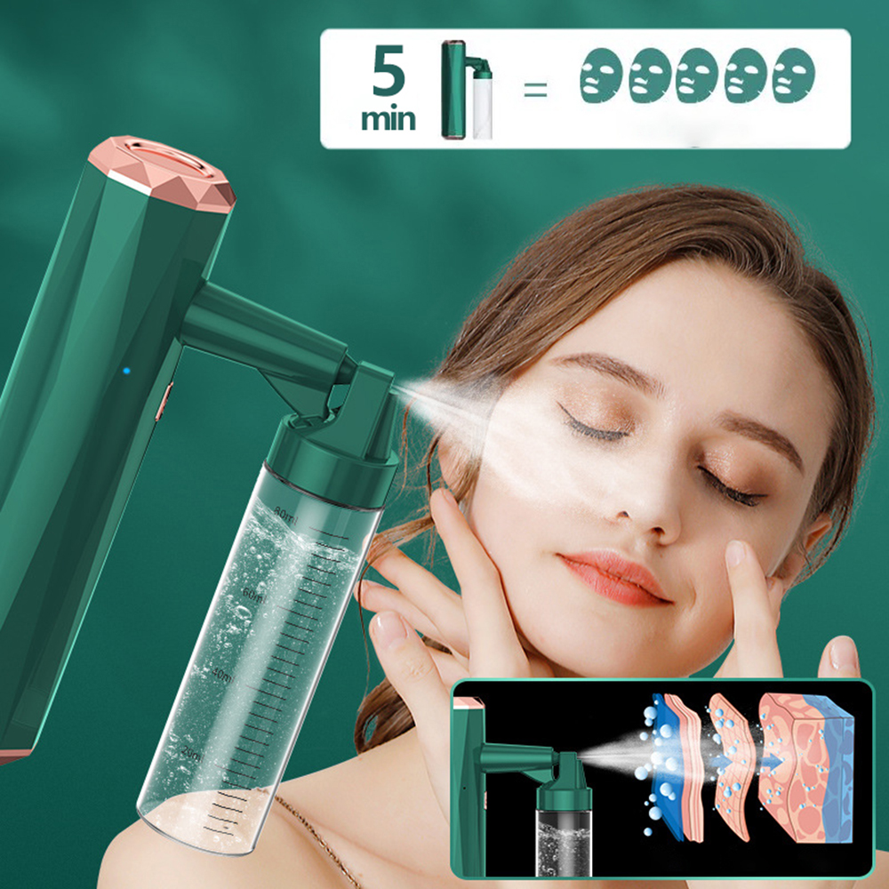 Portable Makeup Airbrush Set Mini Air Compressor Kit Air Brush Sprayer Gun Oxygen Hydrafacial Machine Airbrush with Compressor