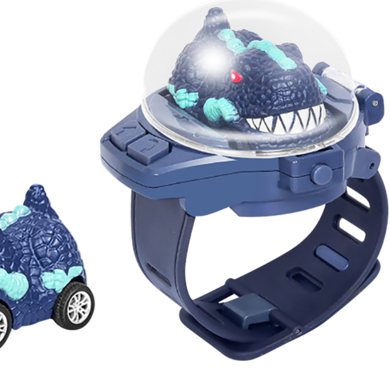 New Children's Dinosaur Toys Alloy Watch Remote Control Car Mini Small Car Watch Remote Control Car Boy Toys Gifts Hot Sales