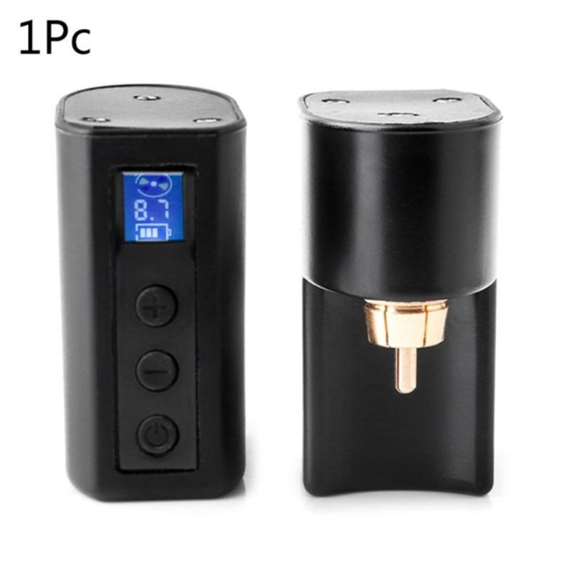 Portable Wireless Tattoo Mini Power Bank RCA DC Connector for Rotary Pen Machine Supplies