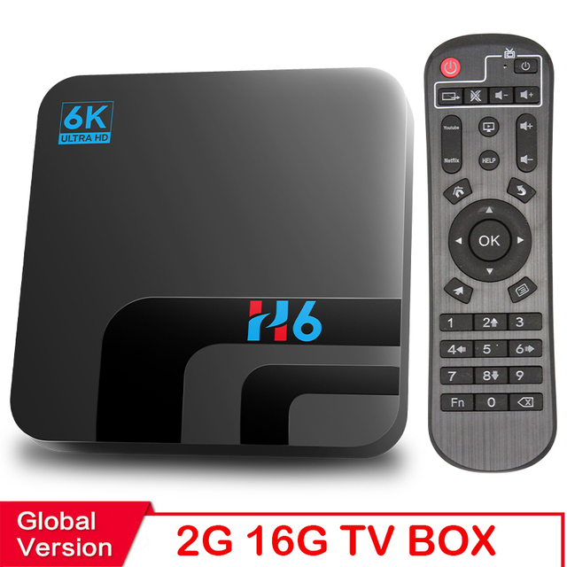 Topsion Android Tv Box Android 10 6K Media Player 3D Smart Tv Box 4G 64GB 2.4&5G-Wifi Bluetooth TV Box Set top box