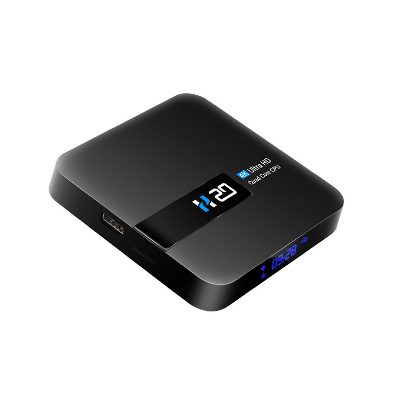Tv box android 10.0 2.4G wifi 2GB android 10.0 tv box 4K 3D video H.265 media player smart tv box android top box