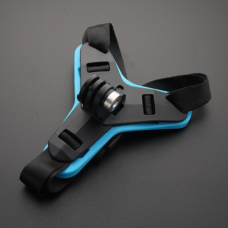 Motorcycle Helmet Chin Strap Mount for GoPro Hero 10 9 8 Accessories Action Camera Moto Helmet Support Stand Holder for Gopro