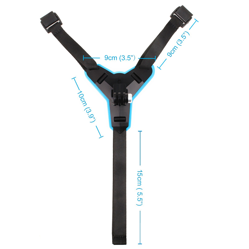 Motorcycle Helmet Chin Strap Mount for GoPro Hero 10 9 8 Accessories Action Camera Moto Helmet Support Stand Holder for Gopro