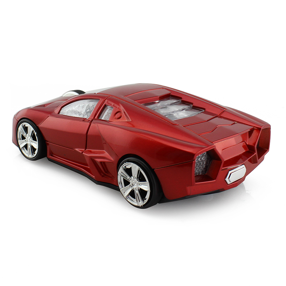 Sport Car Shaped Wireless Mouse 1600DPI USB Optical Computer Mouse Mini 3D Gaming Mice With Mouse Pad For PC Laptop
