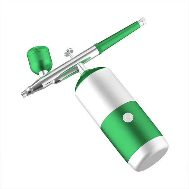 Airbrush Kit Airbrush Compressor Spray Pump Dual Action Handheld Airbrush Gun for FX Makeup Tattoo Painting Rechargeable USB