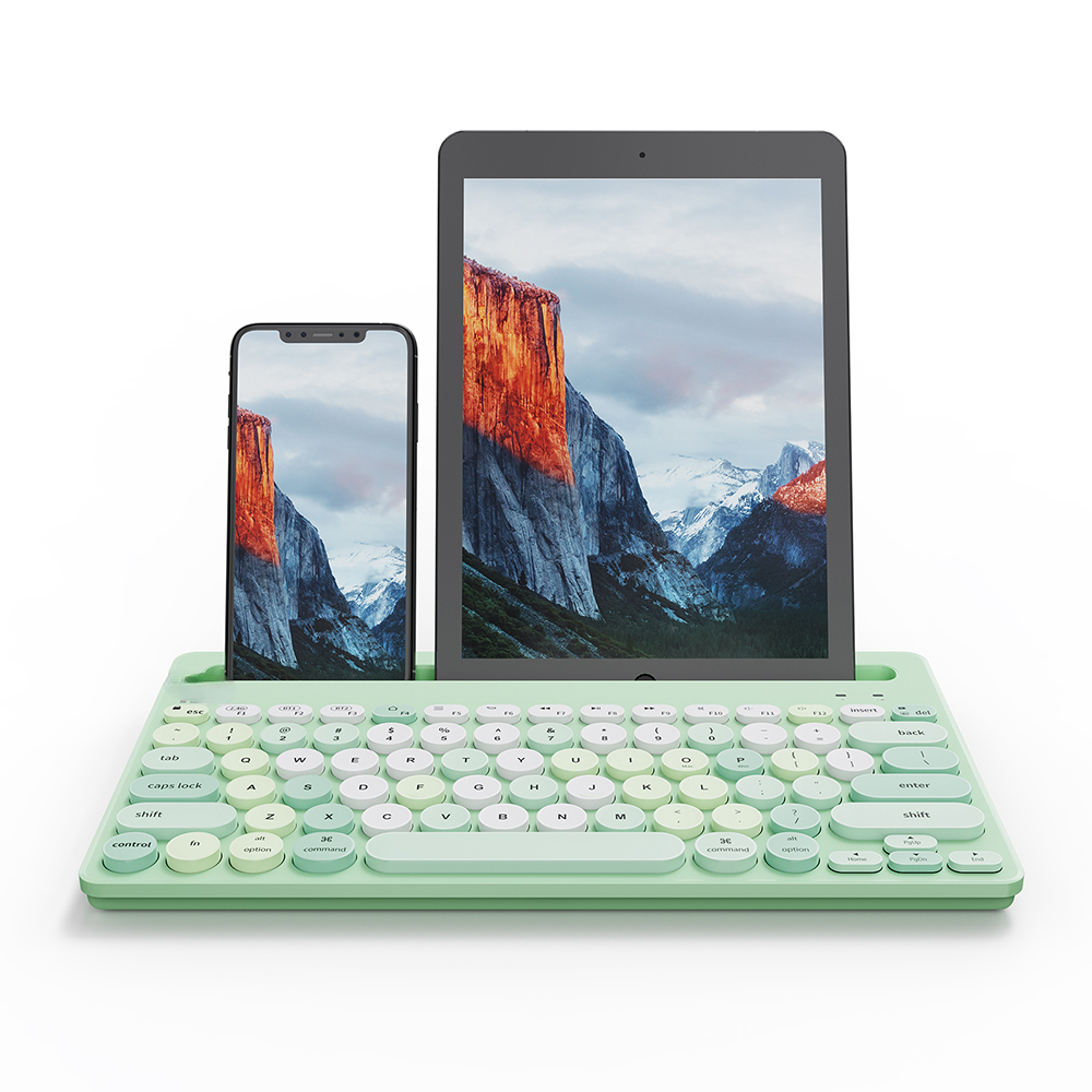 Mini Portable 2.4G Wireless Keyboard Bluetooth Keyboard Dual Modes For ipad Phone Tablet Keyboard For Android ios Window