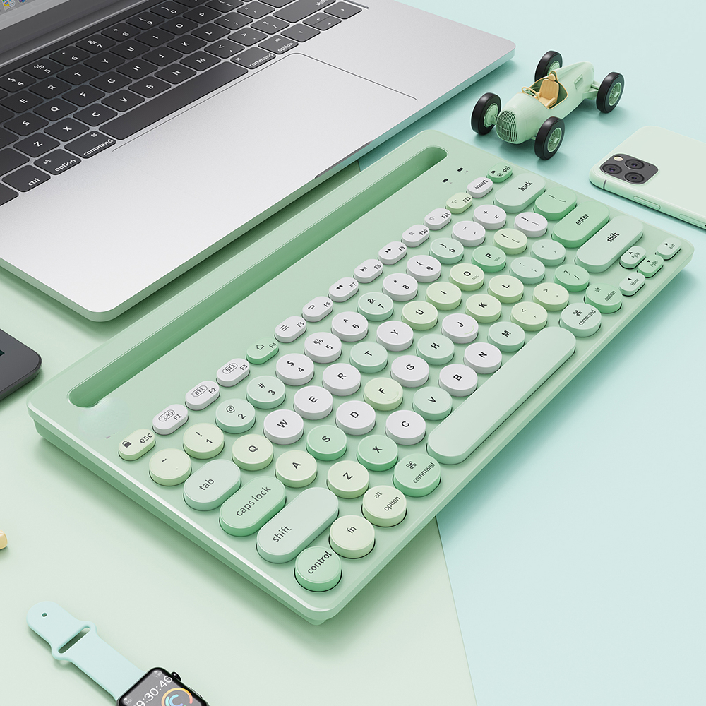 Mini Portable 2.4G Wireless Keyboard Bluetooth Keyboard Dual Modes For ipad Phone Tablet Keyboard For Android ios Window