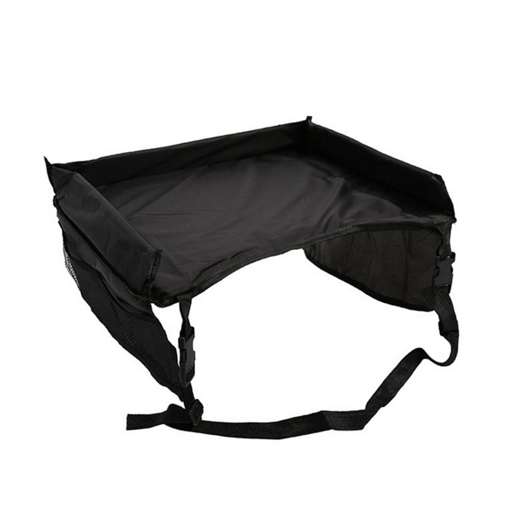 Kids Car Seat Travel Tray Waterproof Safety Seat Play Snack Draw Table Organizer Storage For Car Seats Strollers Home Travel