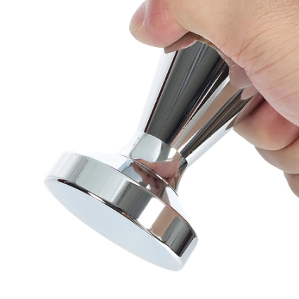 Durable 51mm Coffee Tamper Distributor Powder Press Hammer Stainless Steel Espresso Tamper Flat Base Grinder Coffee Tools