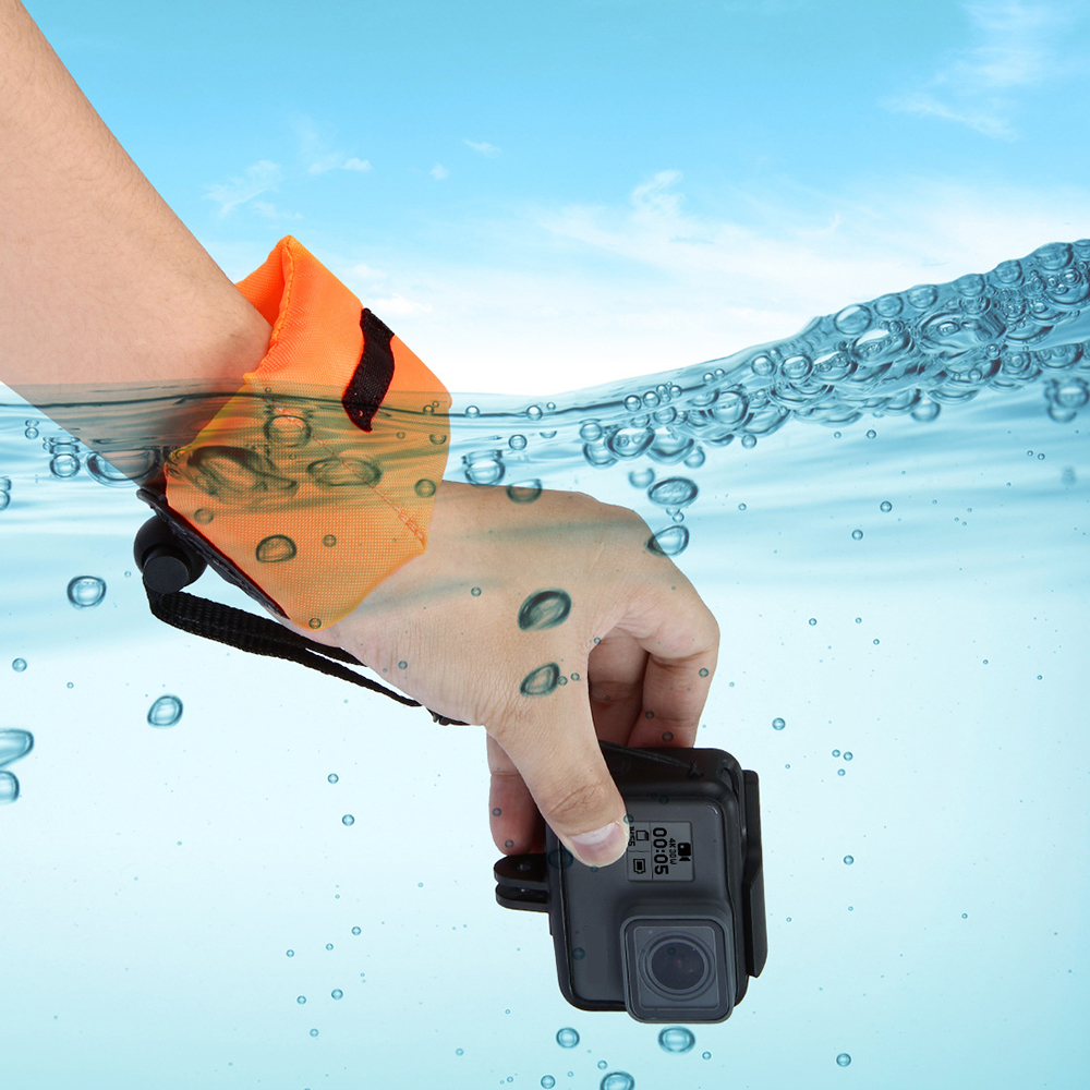 Swimming Diving Floating Bobber Hand Wrist Strap for GoPro Hero 9 8 6 5 4 YI Insta360 SJCAM DJI OSMO Action Camera Accessories