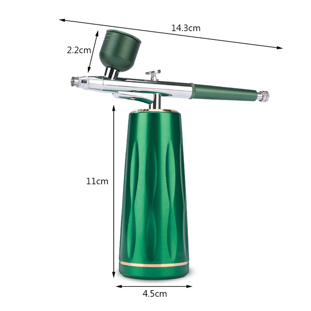 Facial Airbrush Water Oxygen Injector Machine Compressor Nano Fog Mist Sprayer Makeup Infusion Apparatus Cake Nail Art Spray Gun