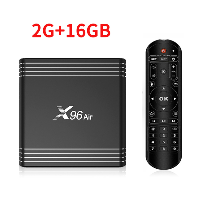 S905X3 Smart TV Box Android 9.0 8K 24fps 4K Media Player 2.4G 5G Wifi 2GB 16GB Set Top Box USB3.0 HDR10+ BT