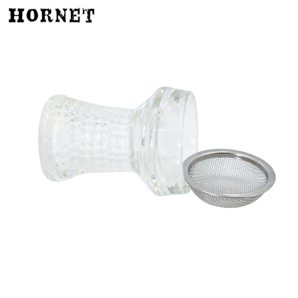 Kitchen Dining room appliances Clear Glass Hookah Bowls Premium Shisha Tobacco Bowl With Stainless Steel Mesh Chicha Narguile Accessories