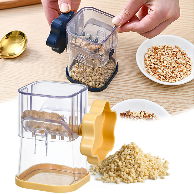 Manual Nut Grinder Multifunctional Dried Fruit Crusher Peanut Masher Nut Chopper Coffee Grinding Device Kitchen Tools