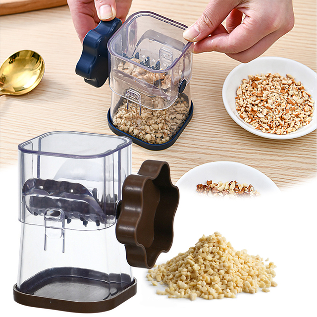 Manual Nut Grinder Multifunctional Dried Fruit Crusher Peanut Masher Nut Chopper Coffee Grinding Device Kitchen Tools