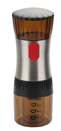 Portable Electric Coffee Beans Grinder Salt & Pepper Mill Automatic Beans Mill for Camping Kitchen Office BBQ Cafe