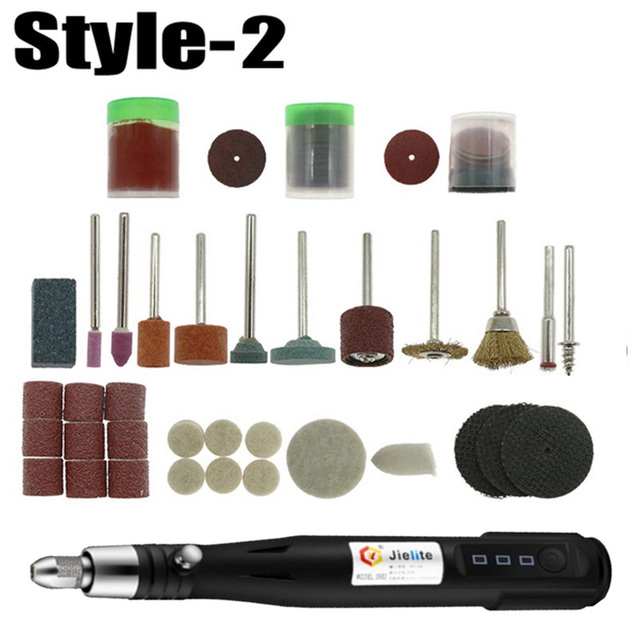 15000RPM Handheld USB Mini Electric Grinder Drill Engraving Pen Polishing Machine With Dremel Rotary Tool Accessories DIY Set