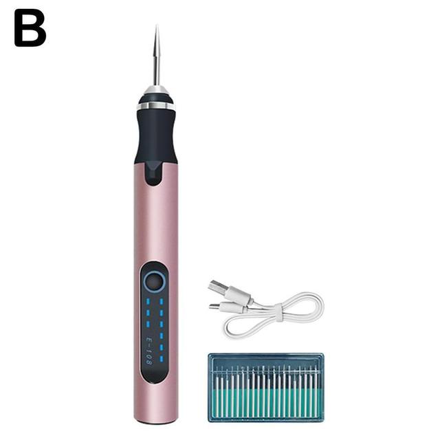 Engraving Machines Mini Electric Engraver Etching Pen Cordless Rotary Tool for Jewelry Glass Wood Ceramic Metal Plastic Y7G0