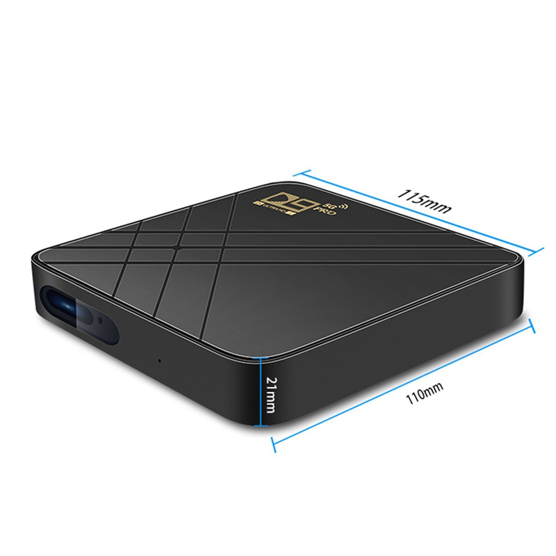 TV Box Android 10.0 4K Video H.265 Media Player 1G+8G Wifi 2.4G&5G Bluetooth Top Box
