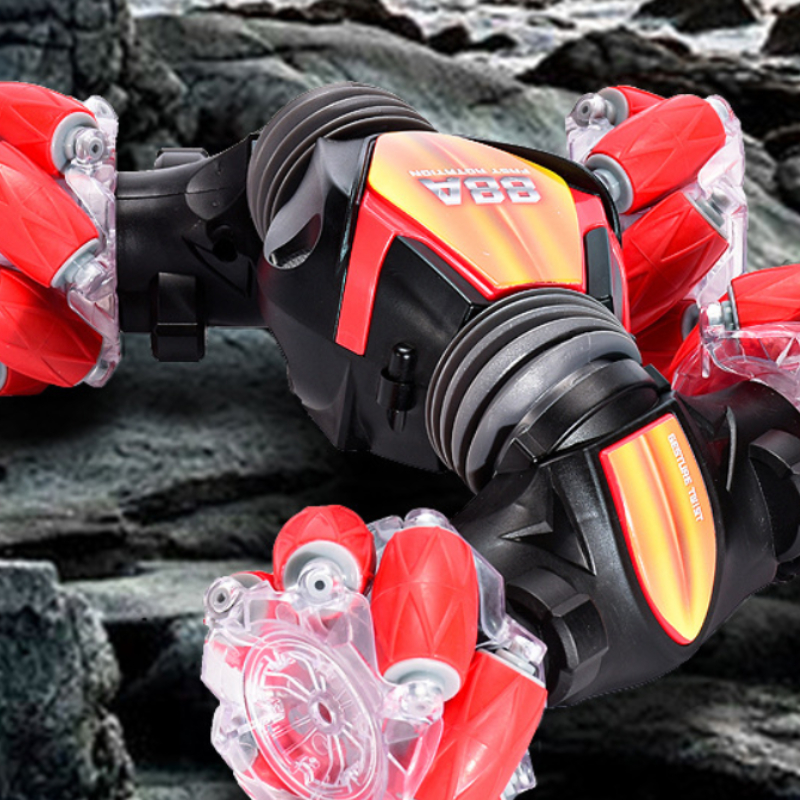 Gesture Induction Deformation Remote Control Car Stunt Twist Hand-Controlled Off-road Climbing Four-wheel Drive Toy Car For Kids