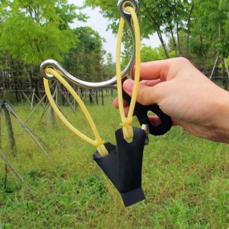 Fishing Slingshot hunting Stainless Steel fishing Fishing Bait Feeder Shooting Fishing Catapult Fishing Bait Thrower