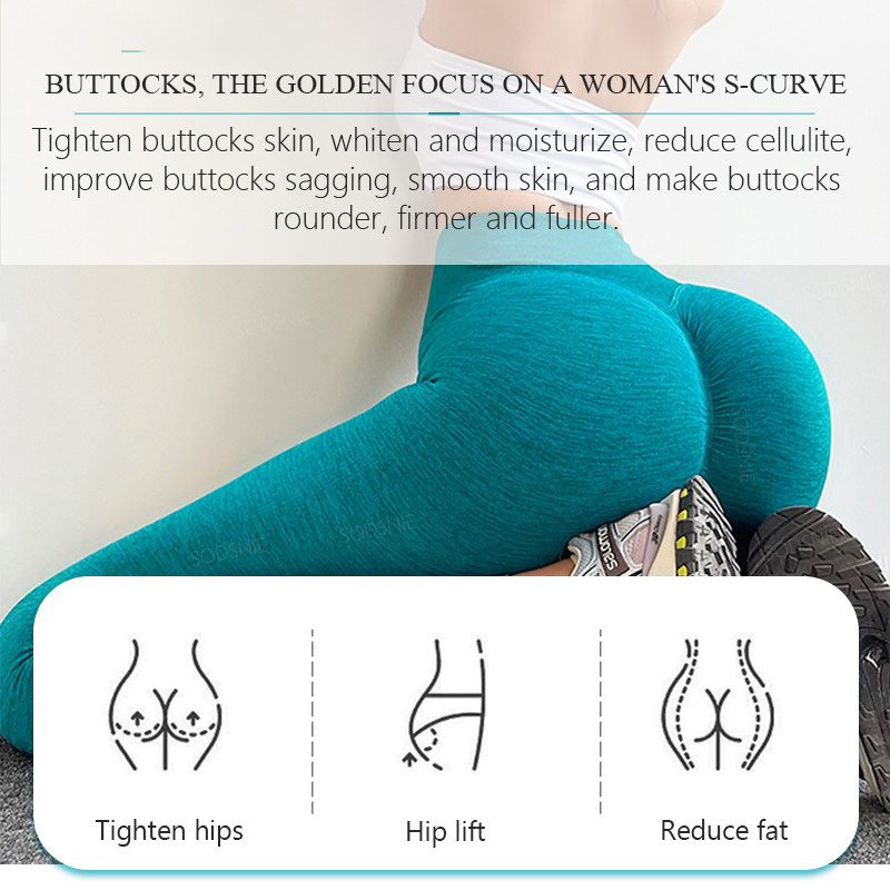 Effective Butt Hip Lift Up Cream Butt Enlarger Enhancement Cream Big Ass Massage Enlargement Oil Natural Buttock Lifting