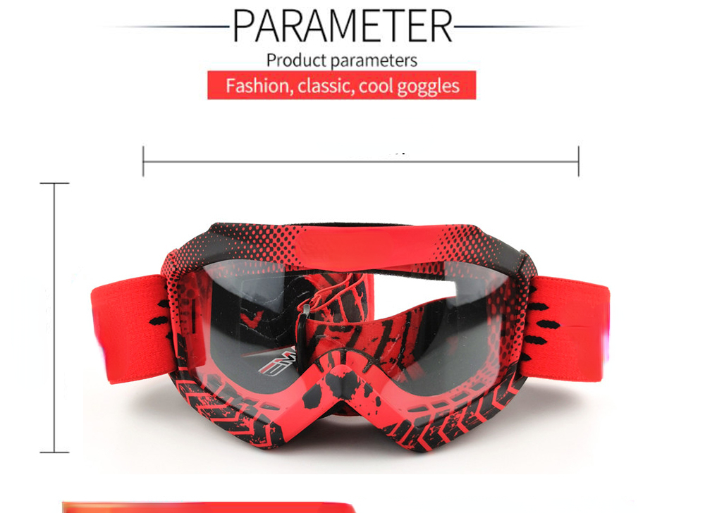 Professional Children's Motocross Goggles Kids Motorcycle Glasses Kid MX MTB Off-Road Dirt Bike Child Goggles For MX Helmet