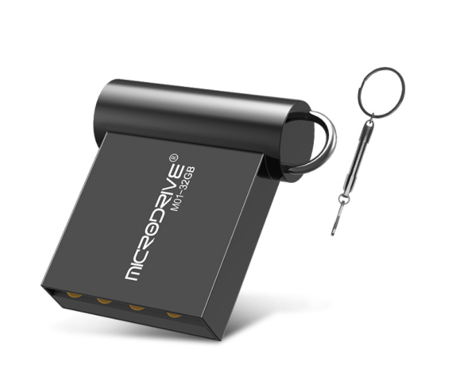 New Super Mini metal usb flash drive 16/32 GB Tiny Pendrive Memory Stick Storage Device WaterProof u disk