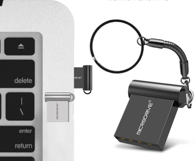 New Super Mini metal usb flash drive 16/32 GB Tiny Pendrive Memory Stick Storage Device WaterProof u disk