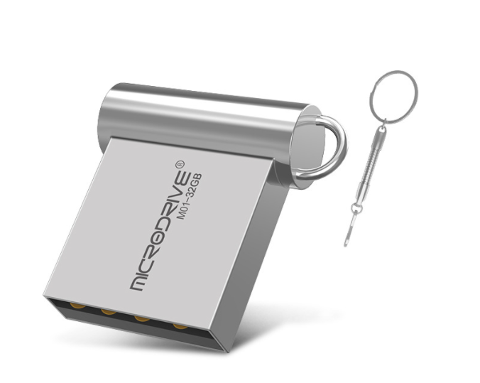New Super Mini metal usb flash drive 16/32 GB Tiny Pendrive Memory Stick Storage Device WaterProof u disk