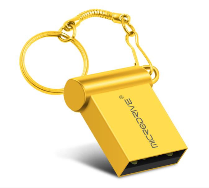 New Super Mini metal usb flash drive 16/32 GB Tiny Pendrive Memory Stick Storage Device WaterProof u disk