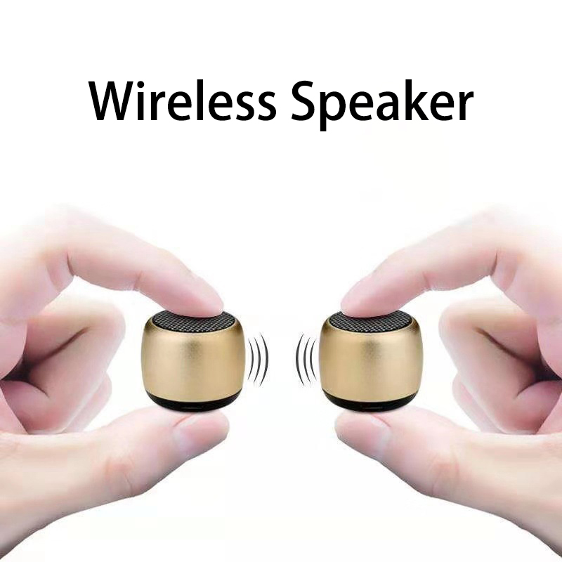 1PC Bluetooth Speaker Mini Sound box Wireless Speakers Portable Small Soundbar Alloy Music Box Caixa De Som Altavoz Bluetooth