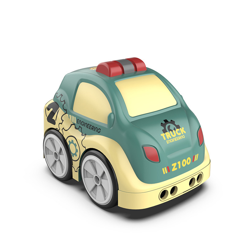 RC Intelligent Sensor Remote Control Cartoon Mini Car Radio Controlled Electric Cars Mode Smart Music Light Toys for Children