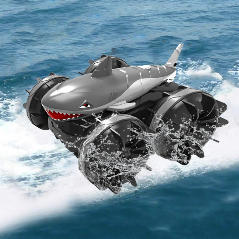Remote Control Amphibious Car Amphibious Water-resistant RC Cars Long Playtime Water Beach Pool Toy RC Drift Crawler Toy