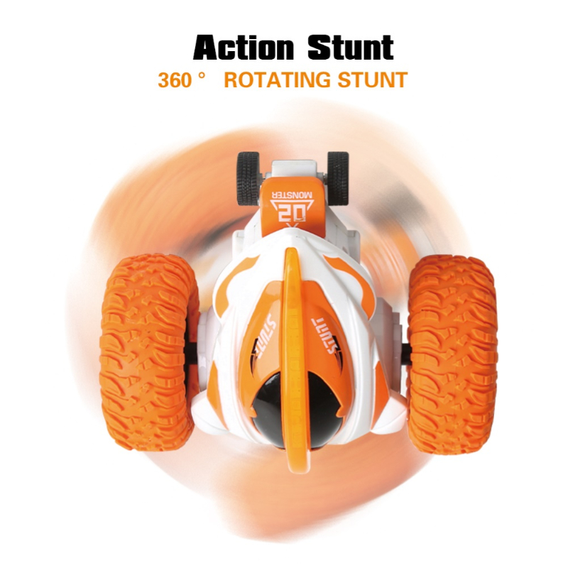 Kids Watch Sensor Roll Flip Stunt RC Car 360 Degree Drift Robot Toy  Remote Control Toys