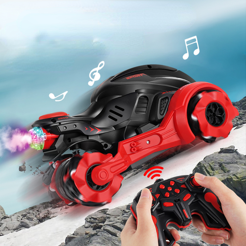 Remote Control Cars For Kids Drift Stunt Toy Car Simulation Spray