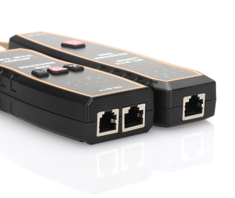 New Handheld Network Cable Tracker RJ45 Tester Lan Cable Finder RJ11 Locator Ethernet Wire Tracker Line Sequence Indicato