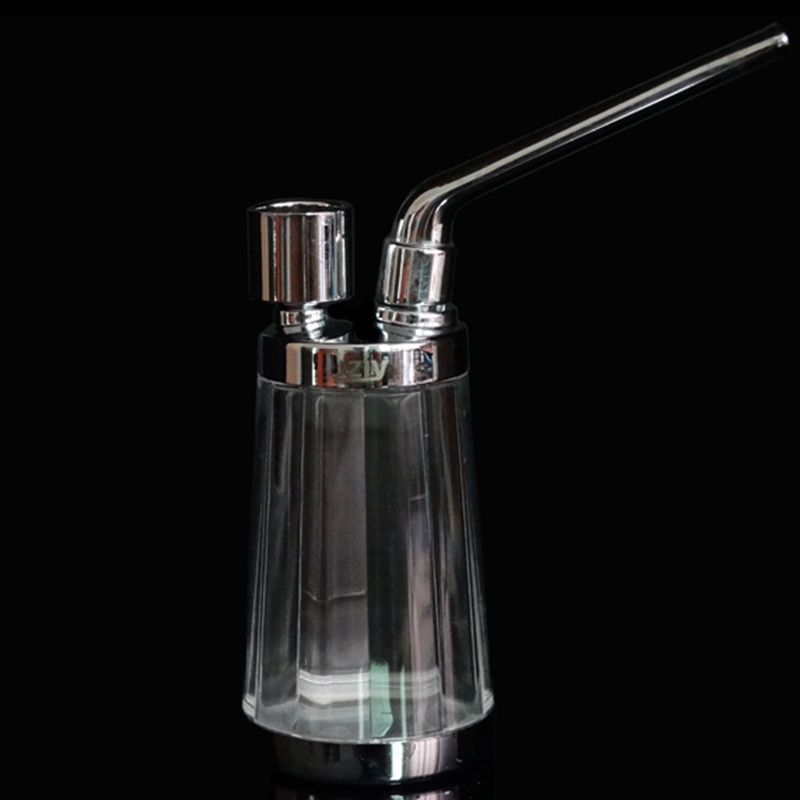 Popular Bottle Water Pipe Portable Mini Hookah Shisha Tobacco Smoking Pipes Gift of Health Metal Tube Filter Kitchen Dining room appliances