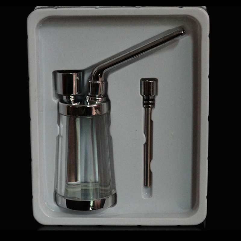 Popular Bottle Water Pipe Portable Mini Hookah Shisha Tobacco Smoking Pipes Gift of Health Metal Tube Filter Kitchen Dining room appliances