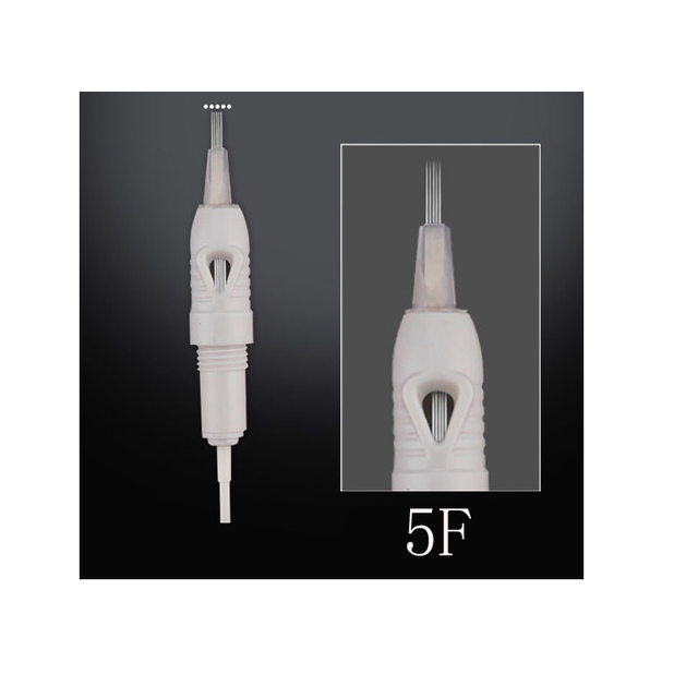 3PCS Cartridge Needles 1PC Sterilized Permanent Makeup Cartridge Needles Screw Thread Tattoo Needle For MakeUP